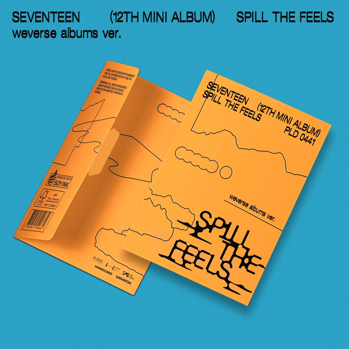 {{{ SEVENTEEN - SPILL THE FEELS - WEVERSE ALBUMS VER.