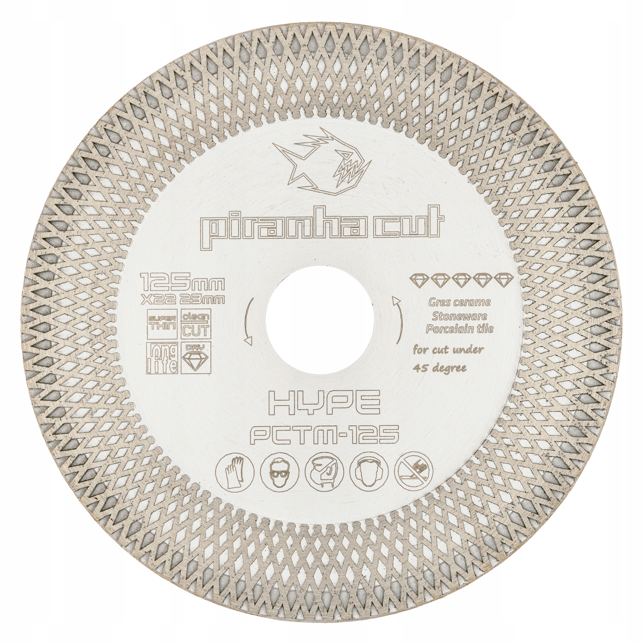 

Tarcza Do Cięcia I Szlifowania Gresu 125mm