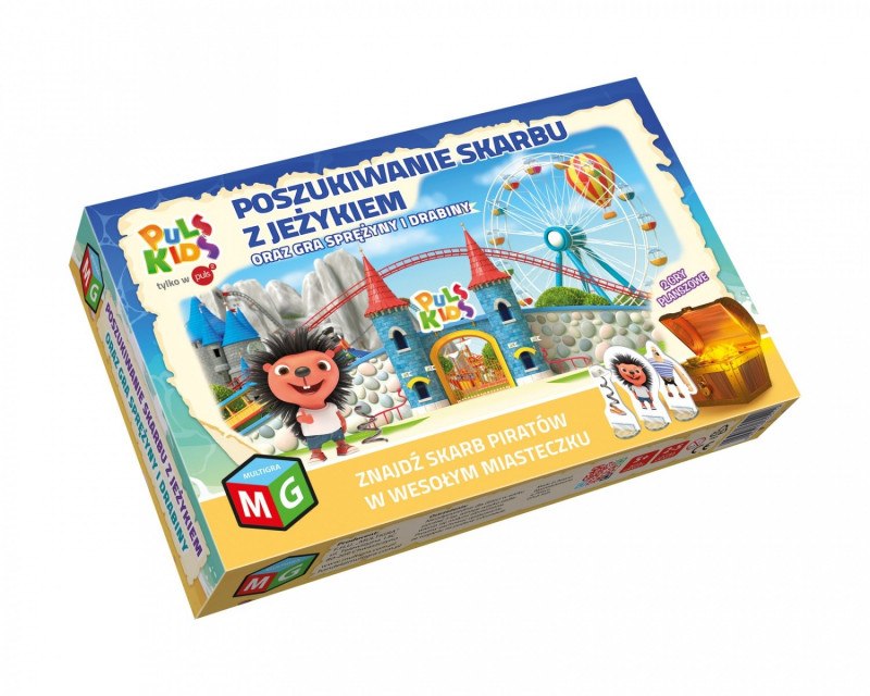 Multigra Poszukiwanie skarbu z Jeżykiem + Sprężyny
