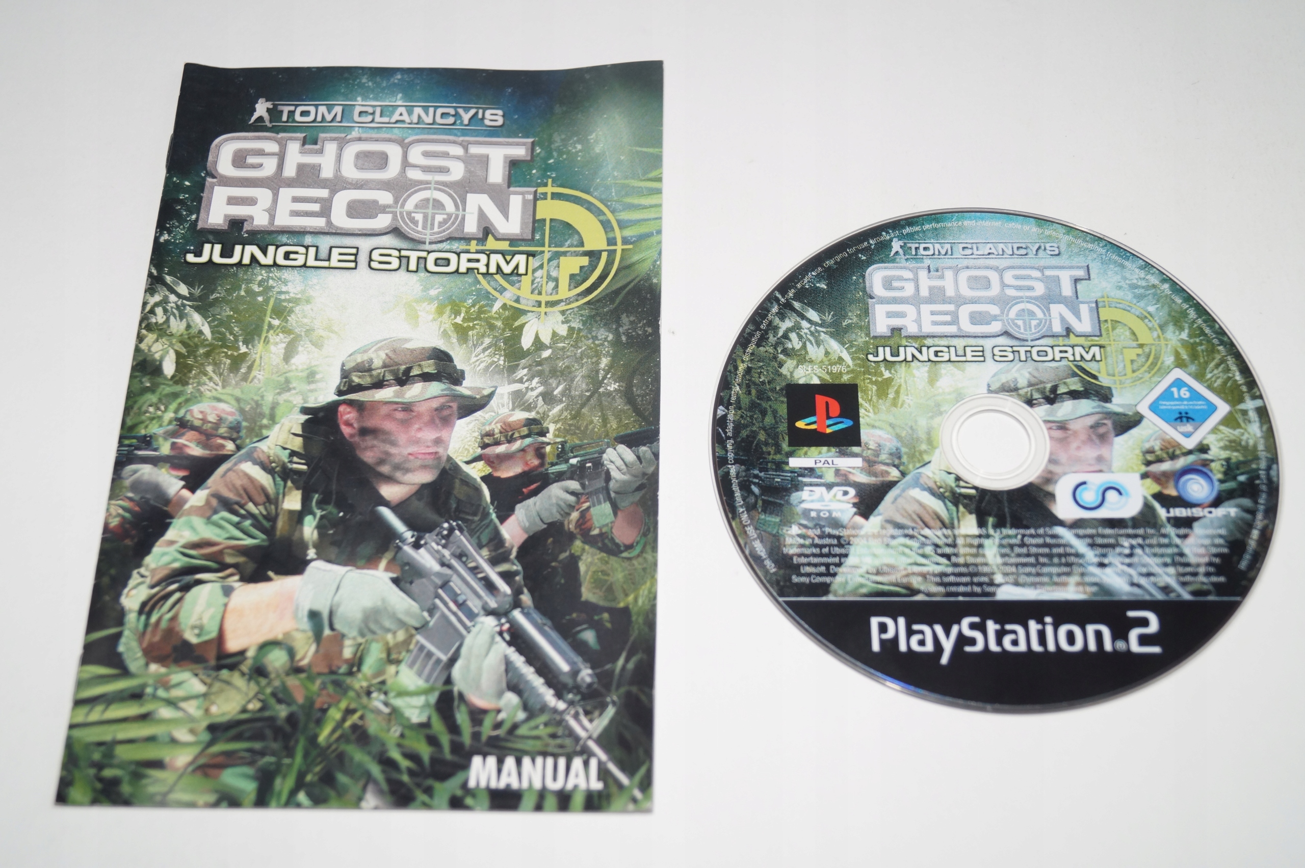 Gra GHOST RECON JUNGLE STORM PlayStation 2 (PS2) Producent inny