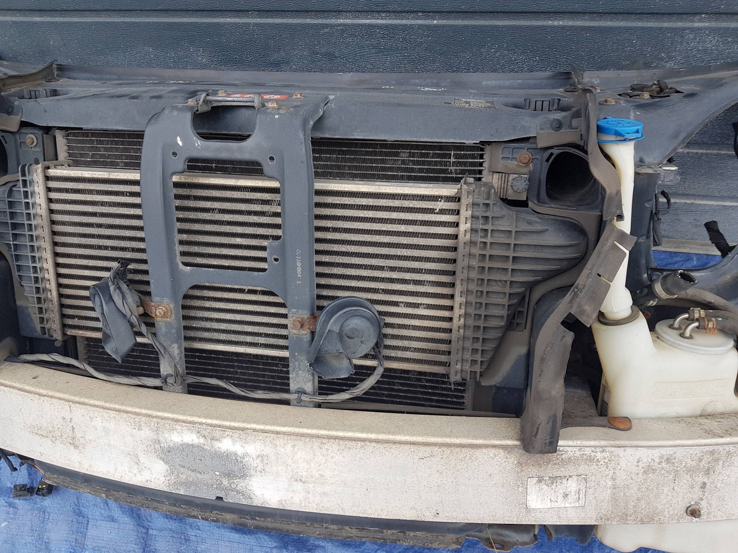support panel for radiators radiator MERCEDES ML W164 GL X164 3.0 CDI
