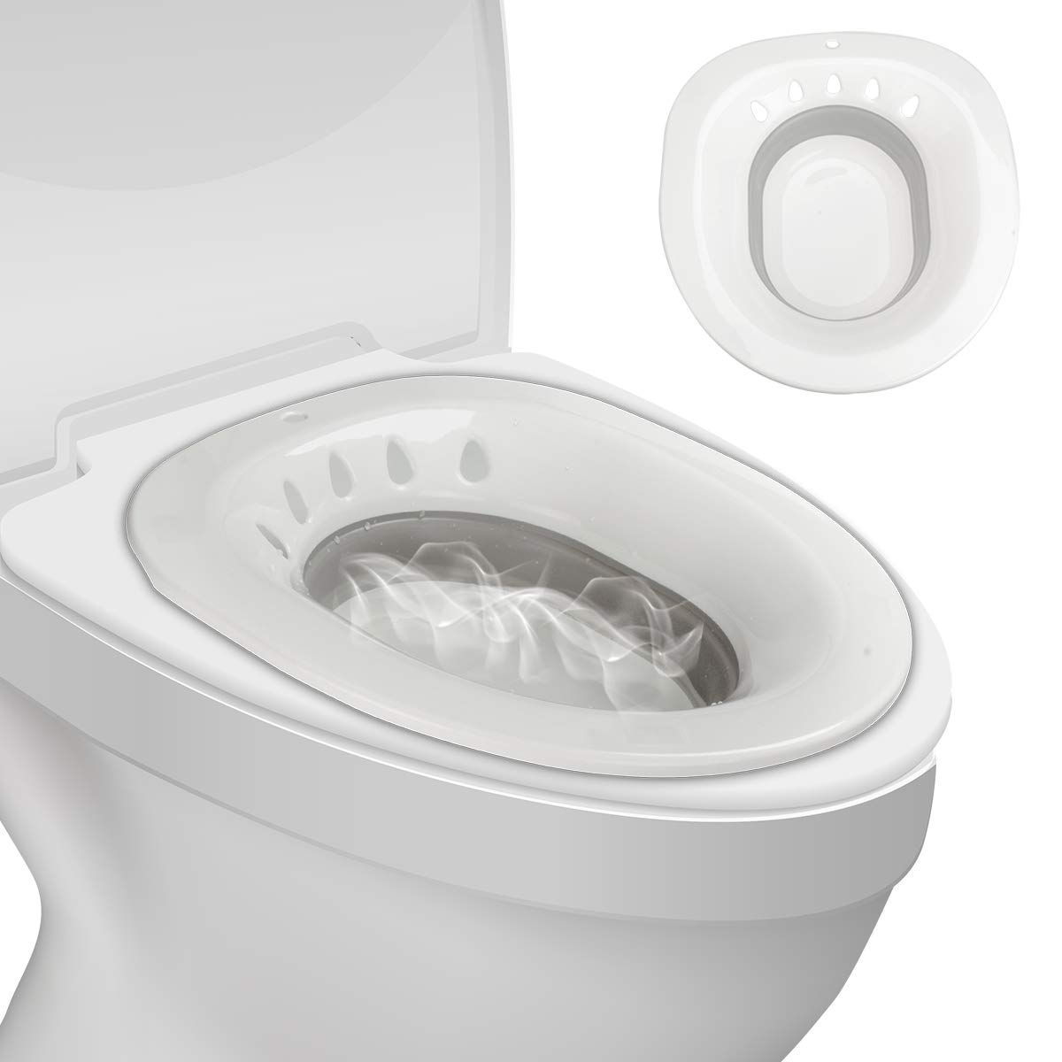 bidet do wanny z miejscem sanitarny nakładka na sedes toaletę muszlę