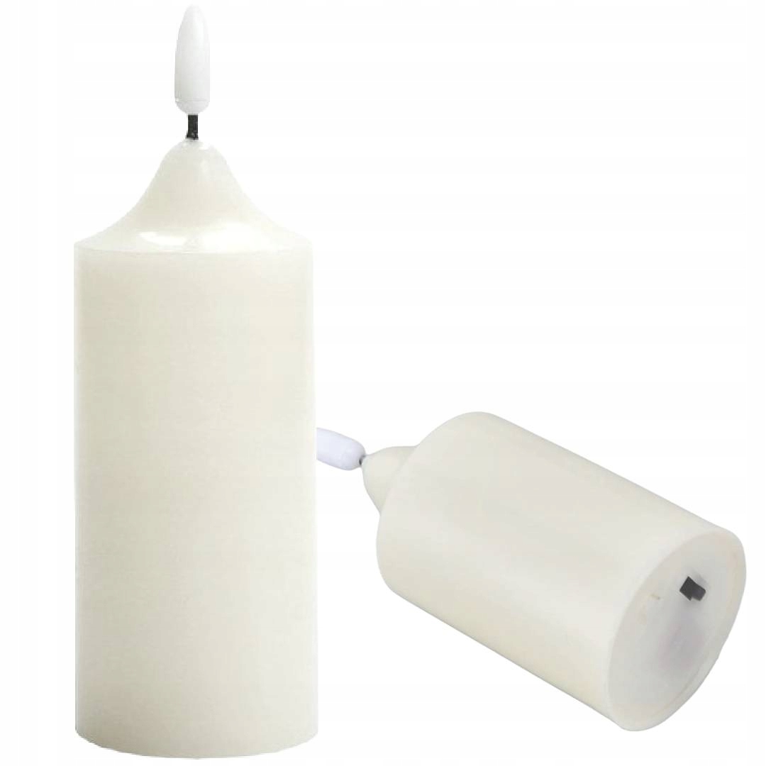 

Świeczka Led Ruchomy Płomień Znicz Wkład 5x17CM