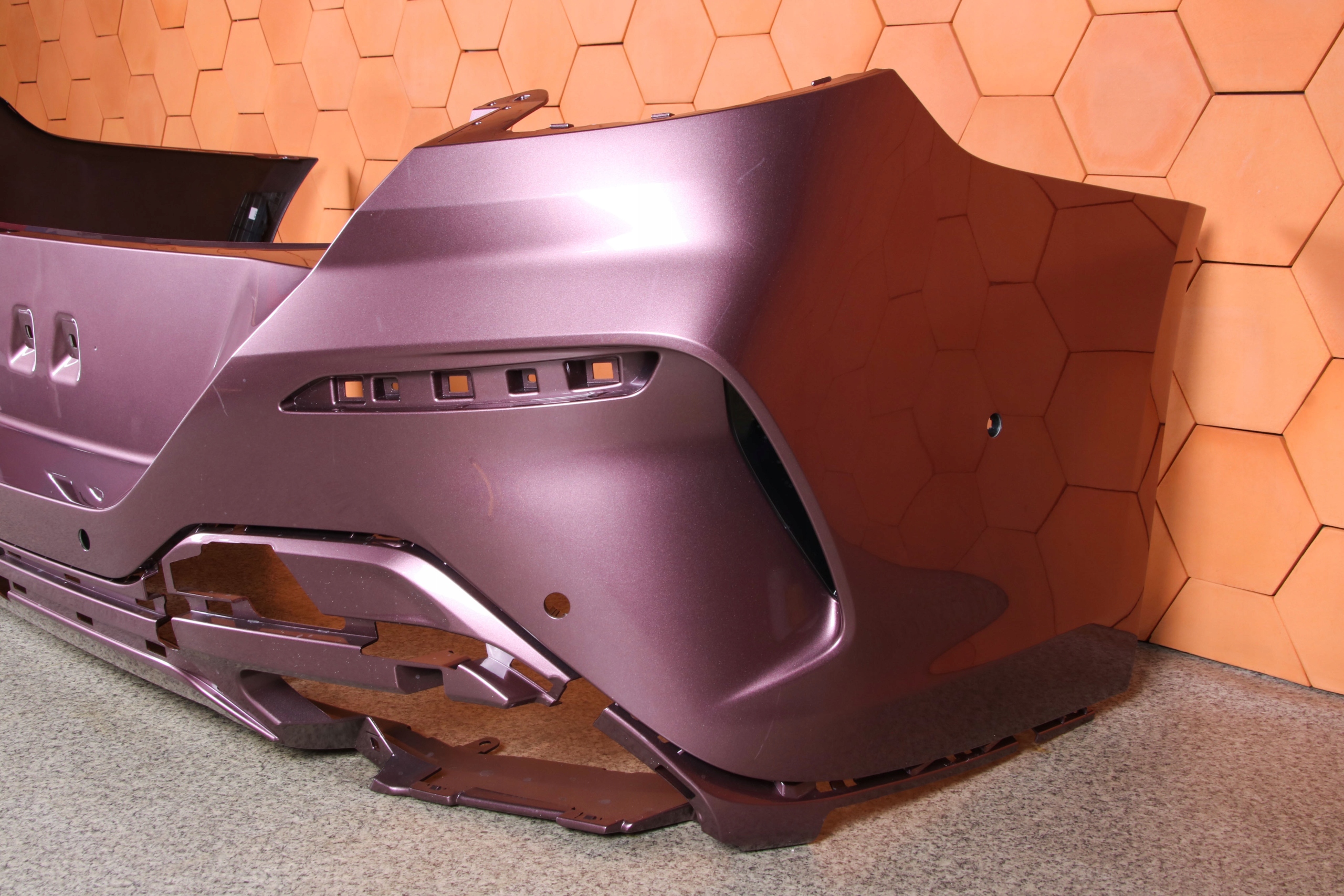 BMW G16 m-packet bumper rear part rear 6xPDC colour L74
