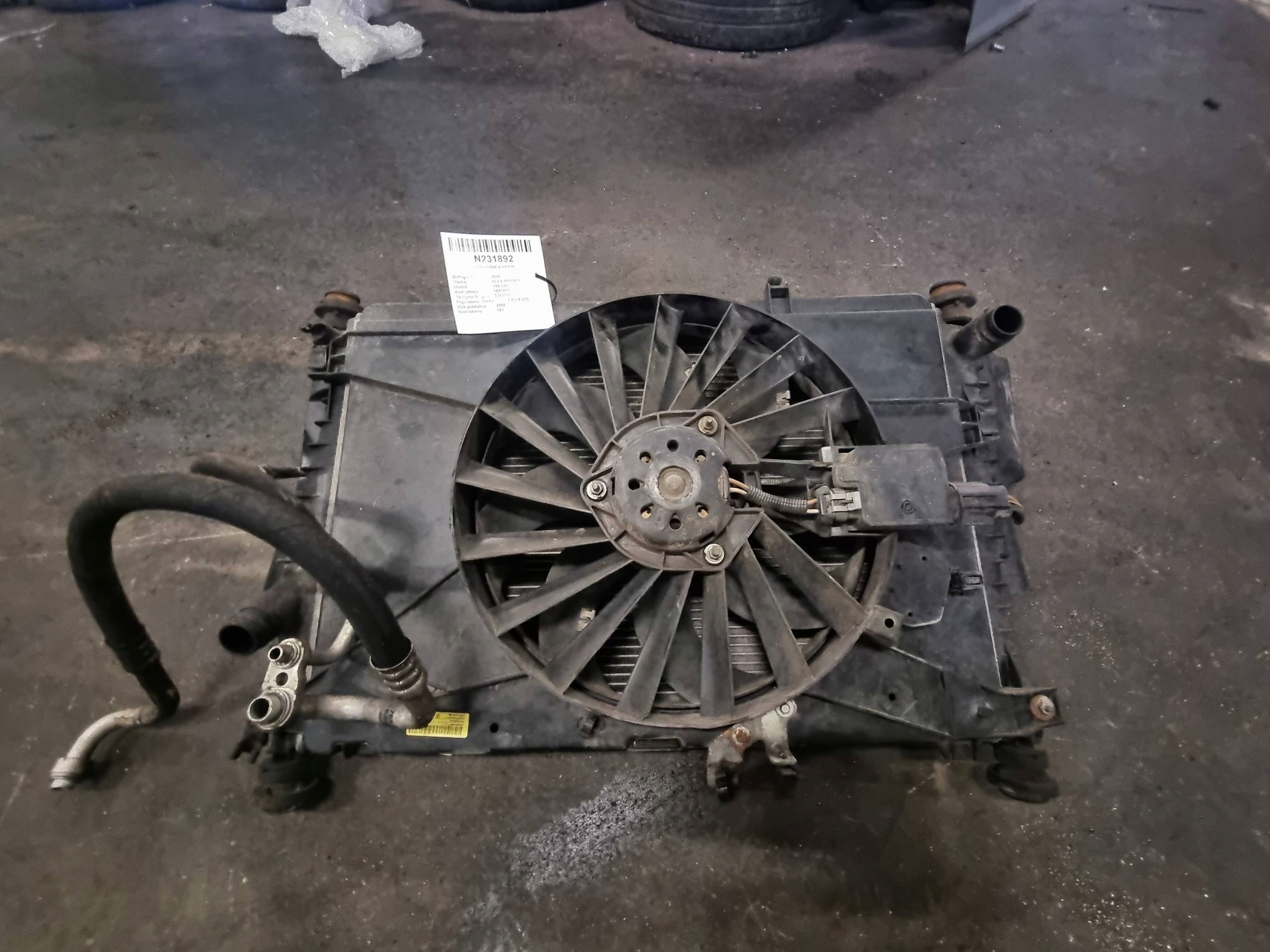 water cooler 1.9 JTS ALFA ROMEO 159 SW