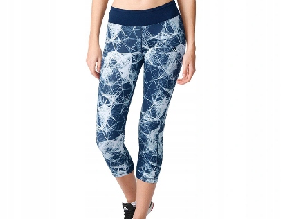 Legginsy damskie Adidas 3/4 Climalite [AY6195]