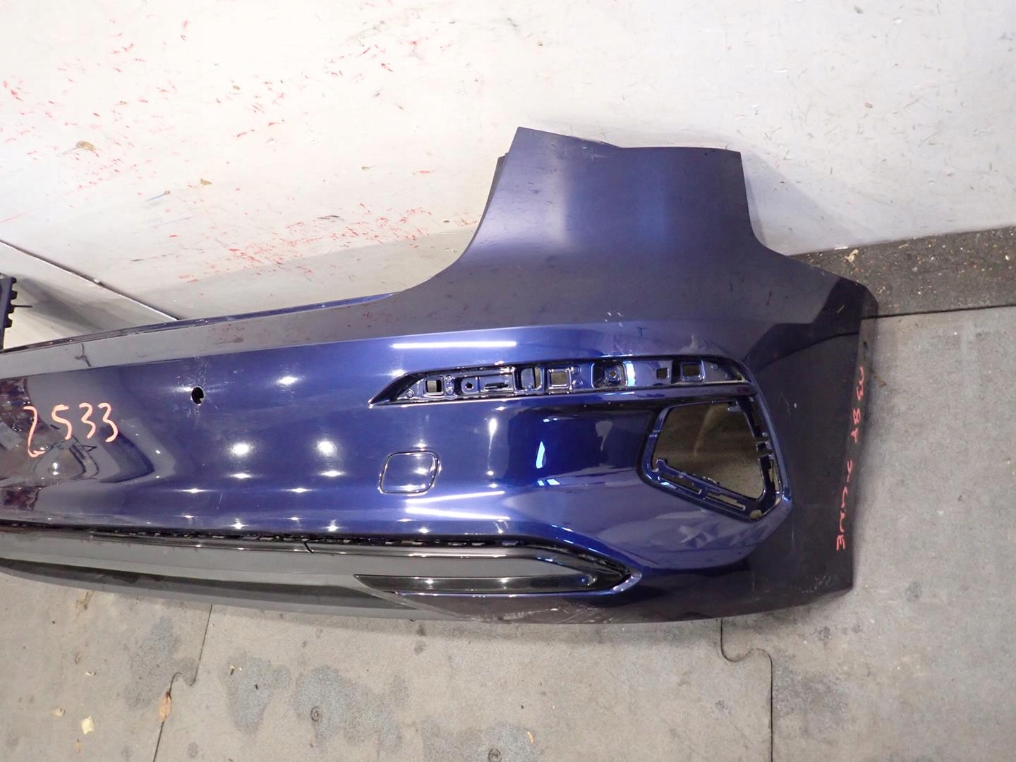 bumper rear part rear AUDI A3 2020- S-LINE 8Y4807511