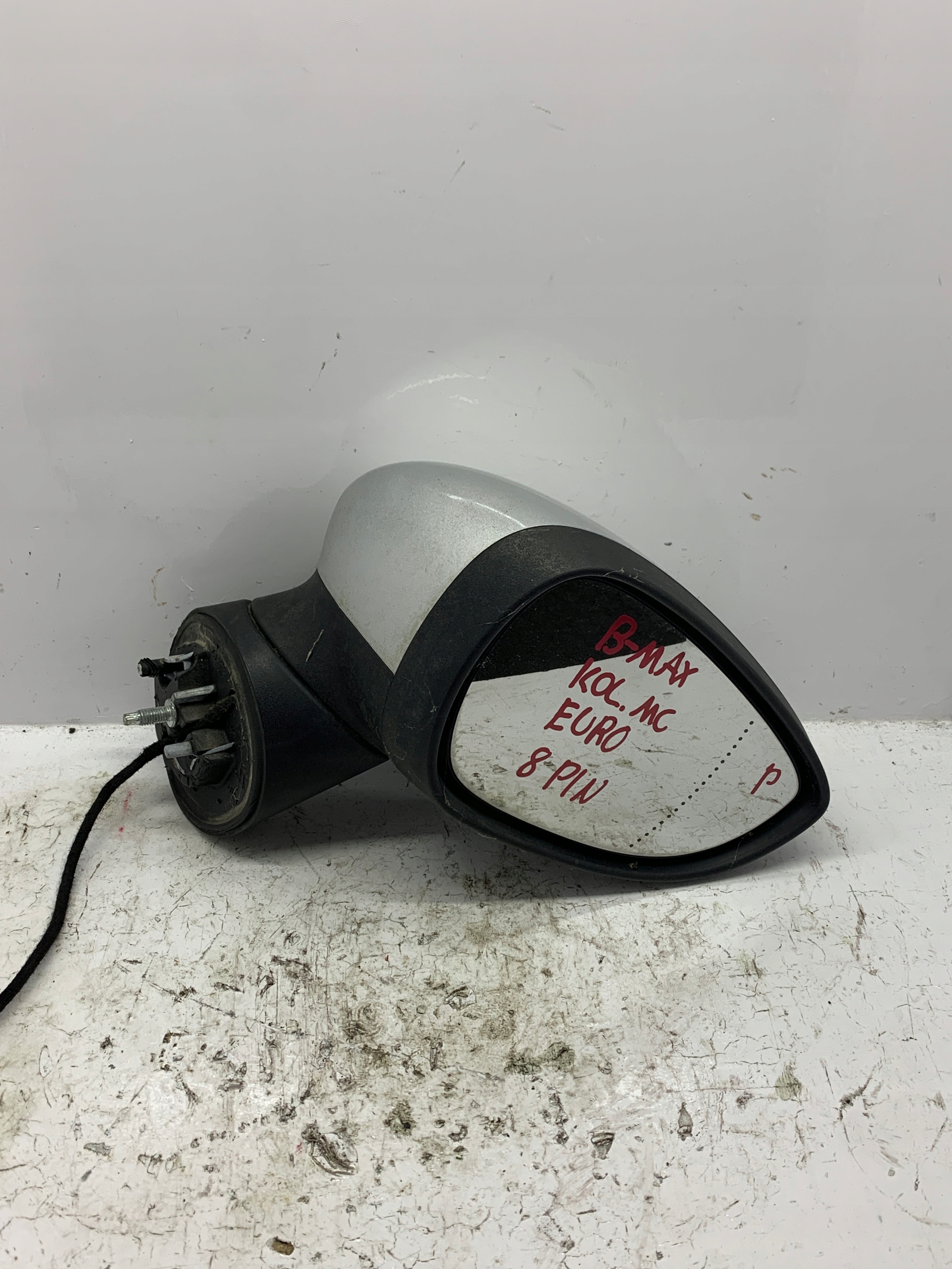 mirror right exterior 8 PIN FORD B-MAX (2012-2017) colour MC EUROPA