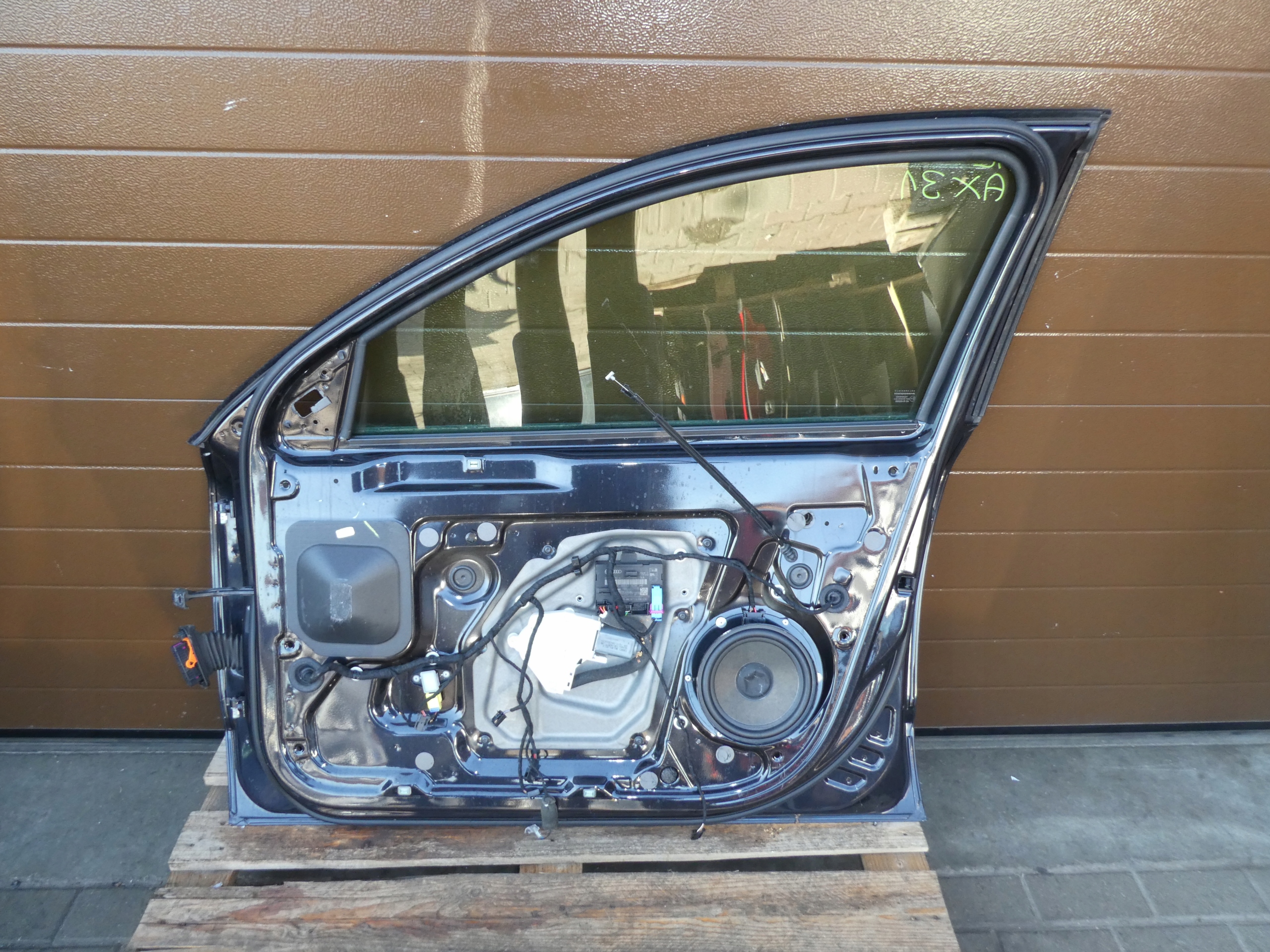 door right front black, SKODA SUPERB II