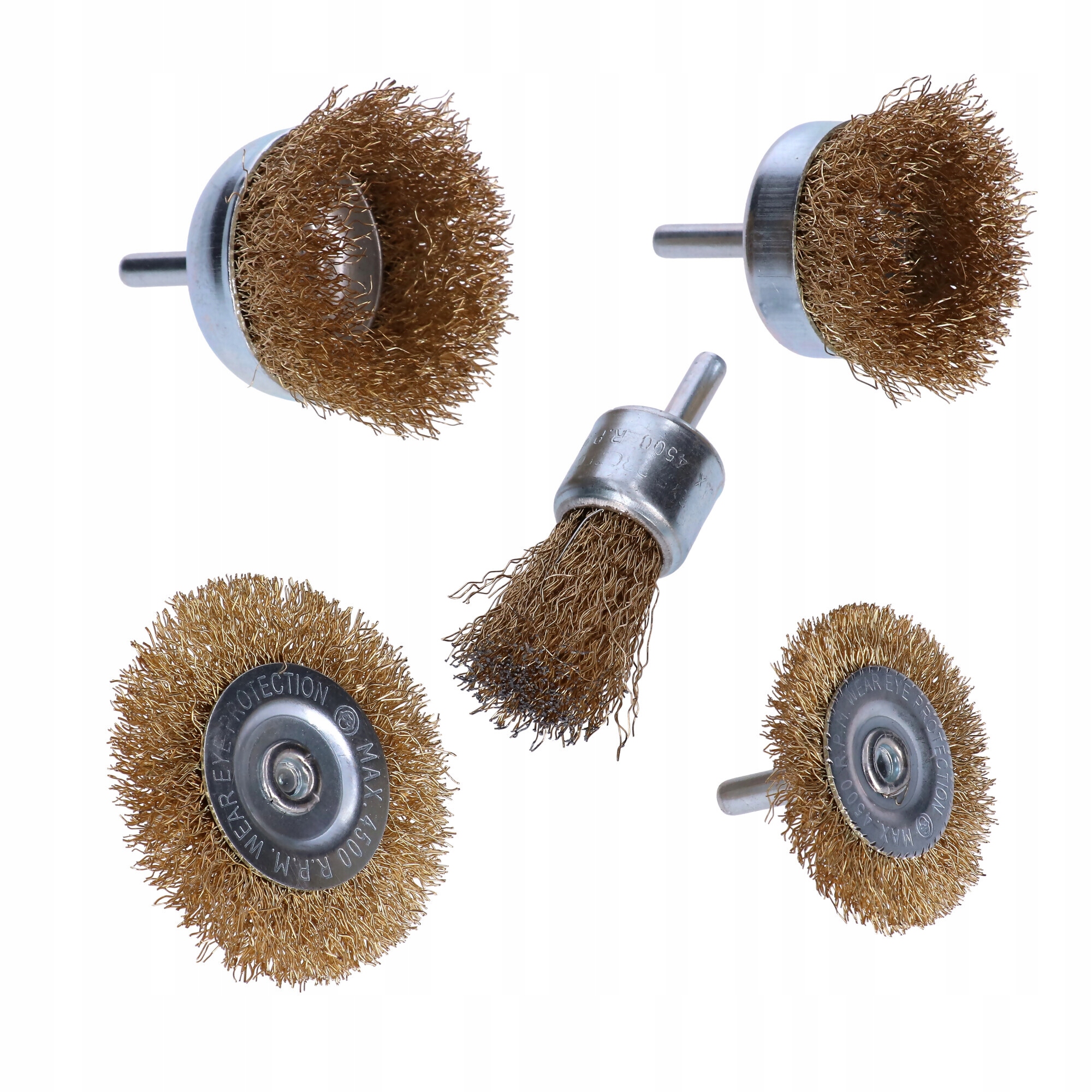 НАБОР ПРОВОЛОЧНЫХ ЩЕТОК ДЛЯ ДРЕЛИ 5шт