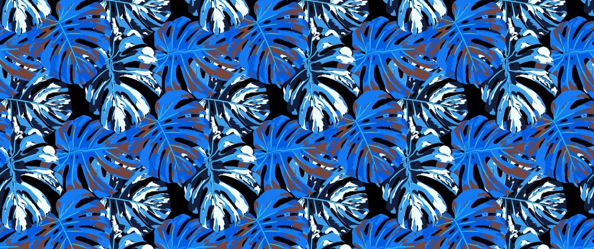 

Fototapeta Flizelinowa Niebieskie liście 250x104