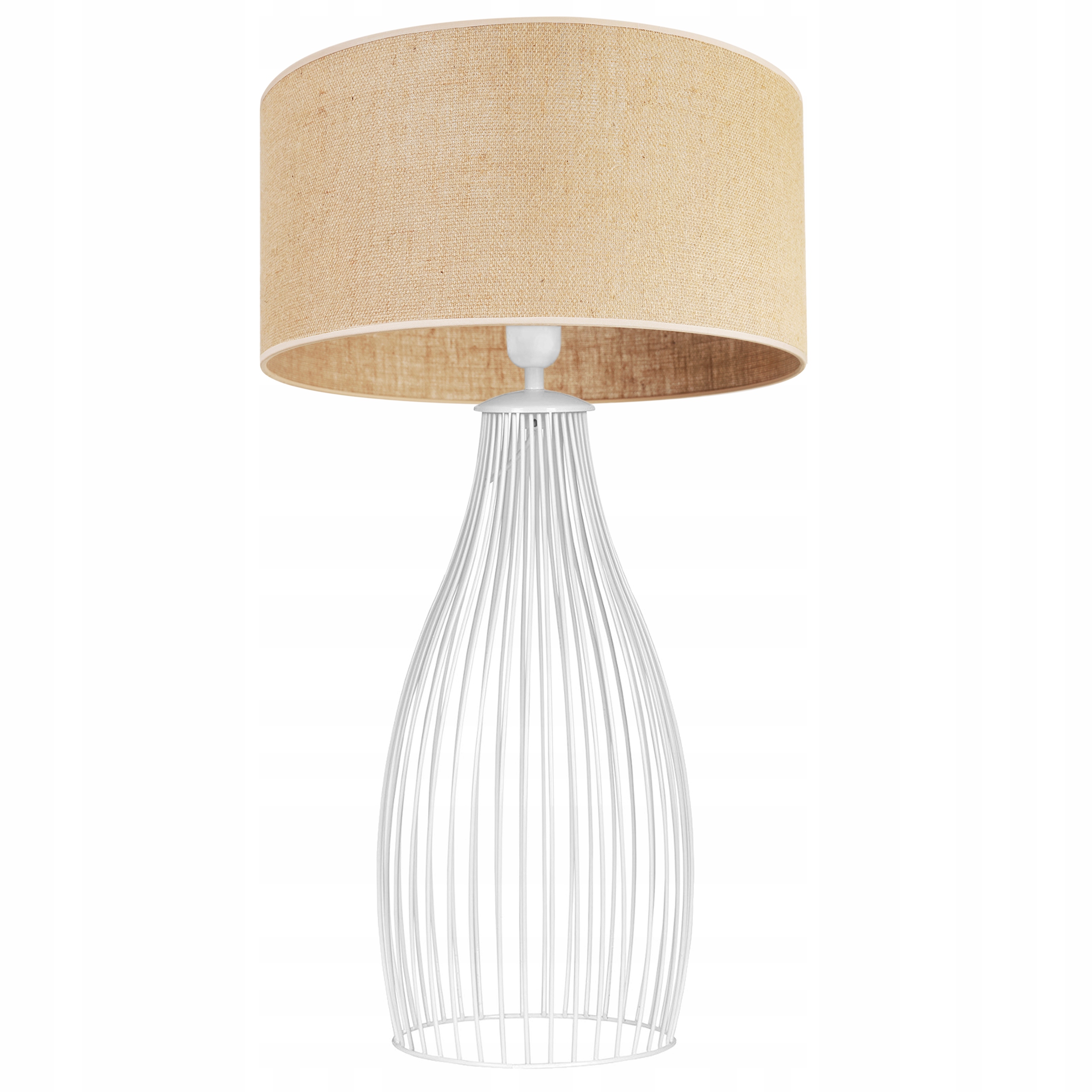 Stolová Lampa Nočné Tienidlo Juta Tuba