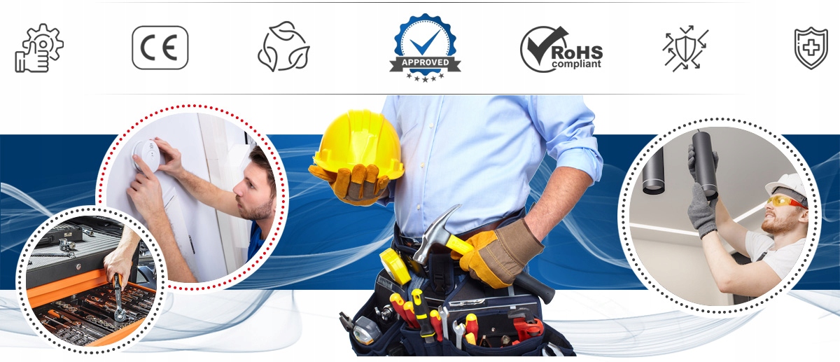 Taśma LED 3528 4,8W/mb barwa zimna CW - 5mb Marka LED Labs