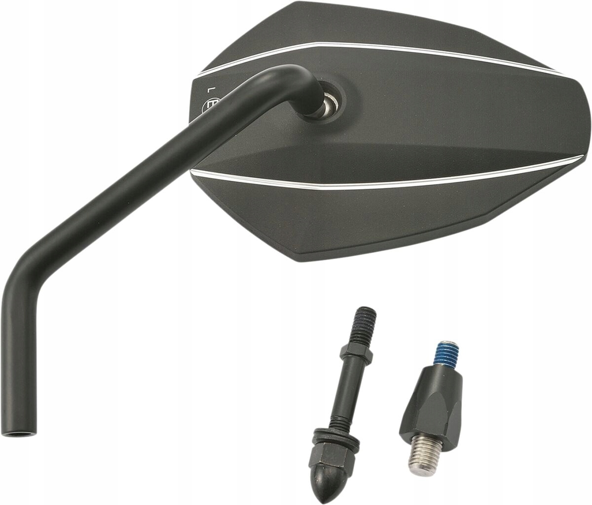 Univerzálne Motocyklové Zrkadlo Daytona M10 X P1.25 Čierne