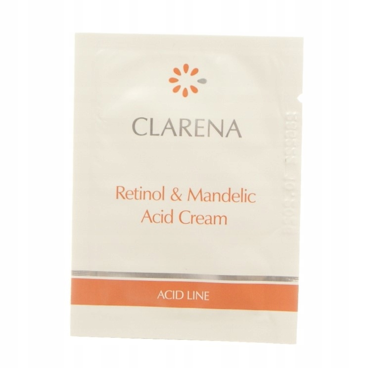 Clarena Retinol&Mandelic Acid Krem z retinolem i kwasem migdał próbka 3 ml