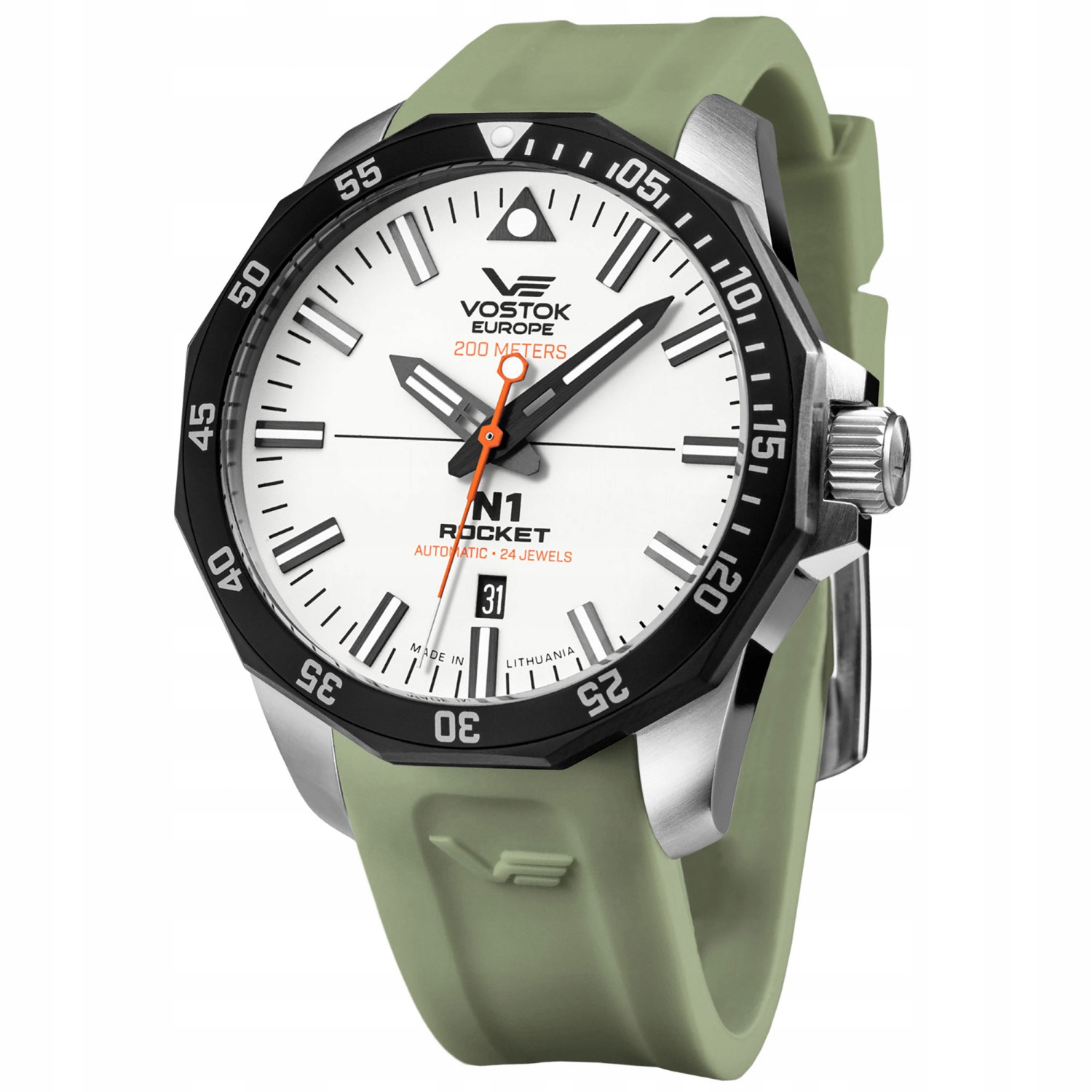 Pánské Hodinky Vostok Europe NH35A-225E711SK zelené