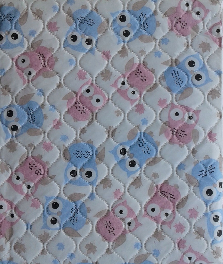 Podkład do przewijania Akuku 55x70 A0254 SOWY Materiał inny