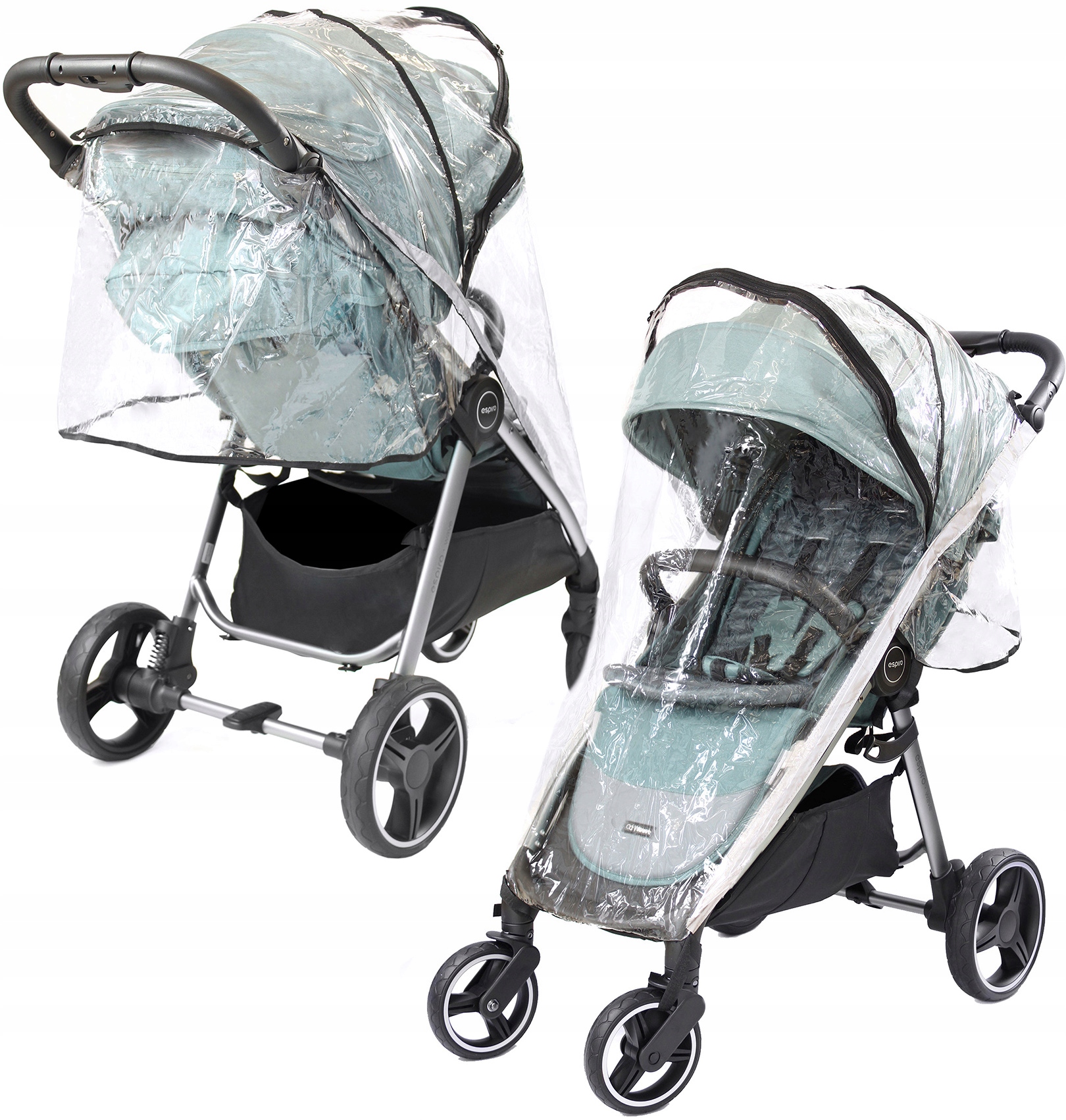 BABYSI FOLIA PRZECIWDESZCZOWA DEDYKOWANA DO WÓZKA ESPIRO BABY DESIGN WAVE