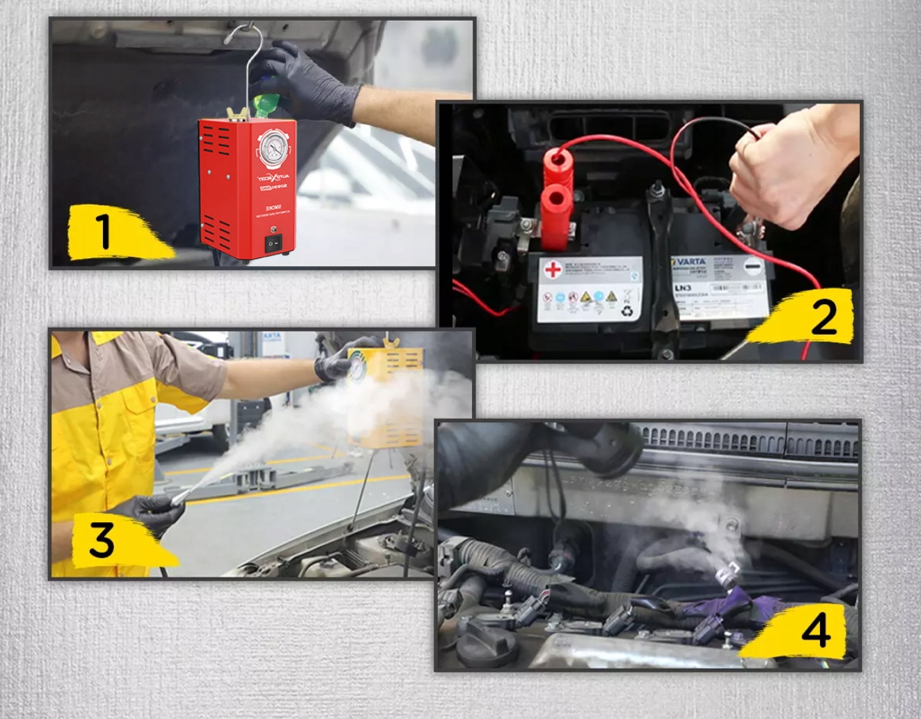 TESTER SZCZELNOŚCI SILNIKA RUR WĘŻY GENERATOR DYMU Kod producenta SD930PRO