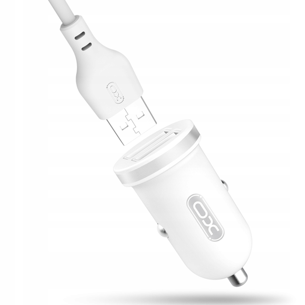 

Ładowarka Samochodowa Xo 2xUSB 2,1A + Kabel Micro