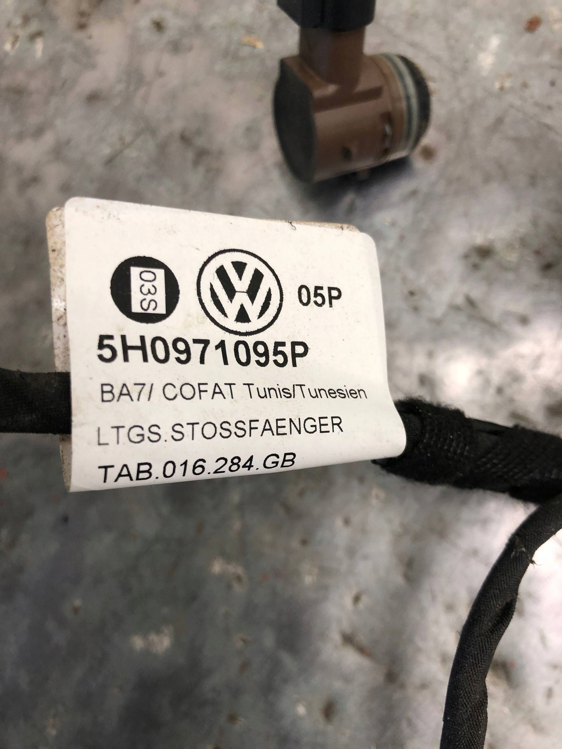 bundle PDC VW GOLF VIII 5H0971095P
