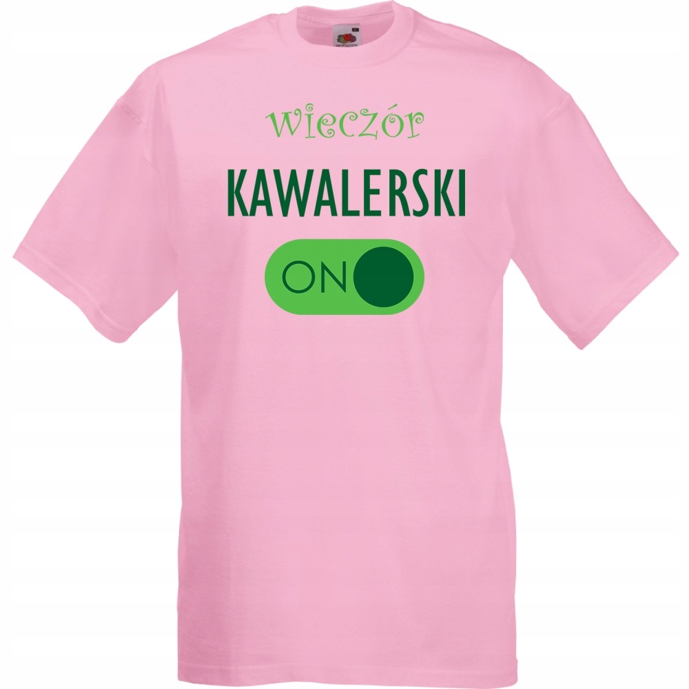 

Koszulka wieczór kawalerski on M różowa