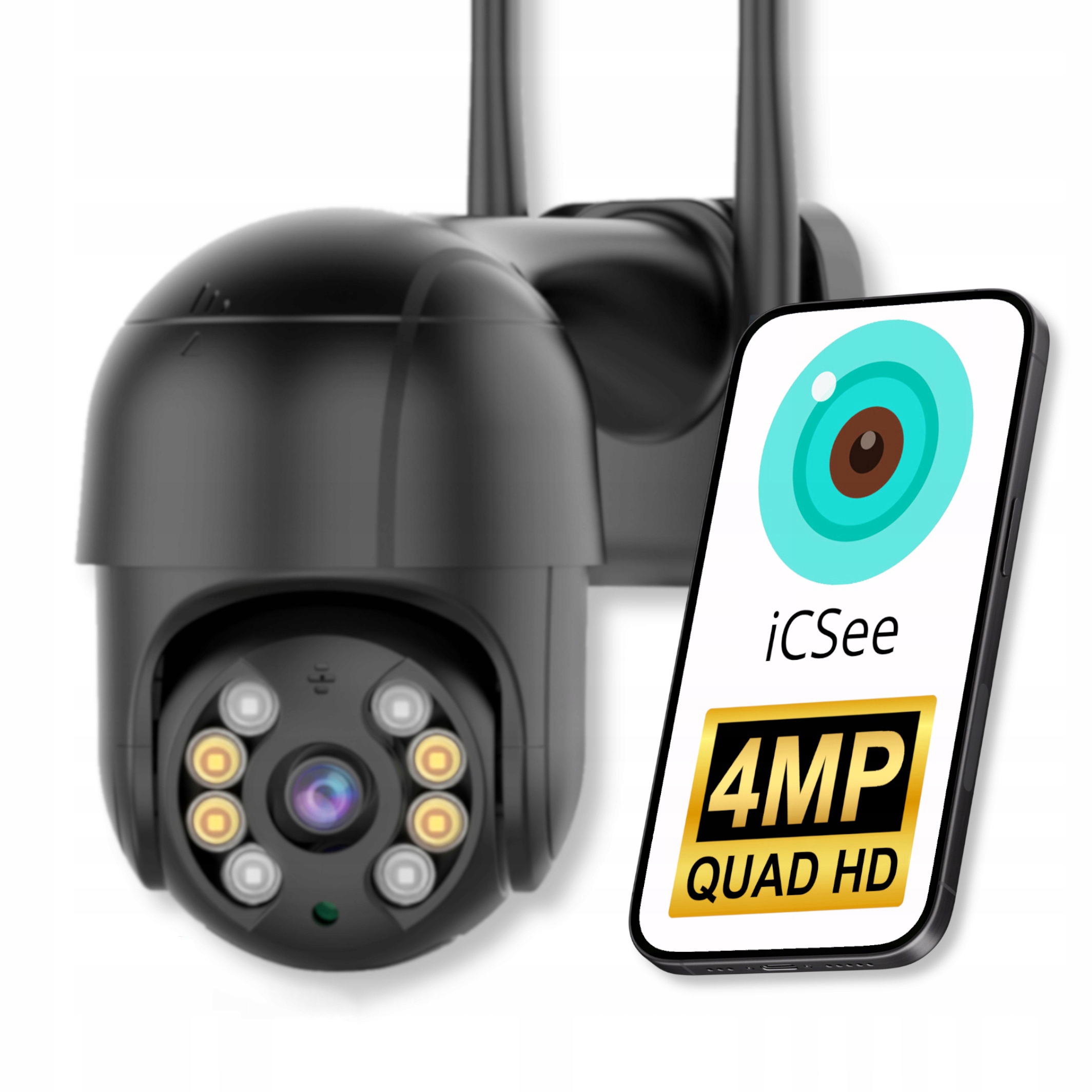 Kamera IP zewnętrzna iCSee A8-64GB
