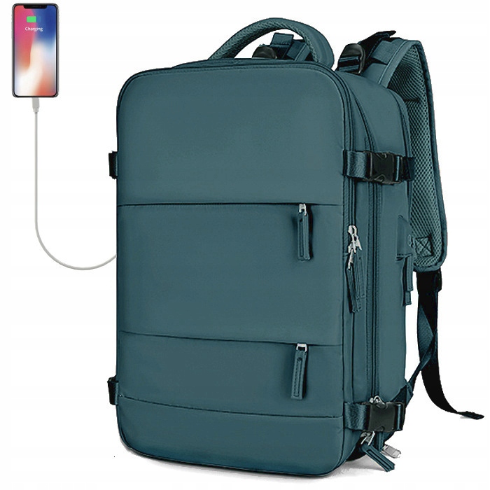 Plecak bagaż podręczny do samolotu wizzair ryanair 40x30x20 laptop 15,6 Usb