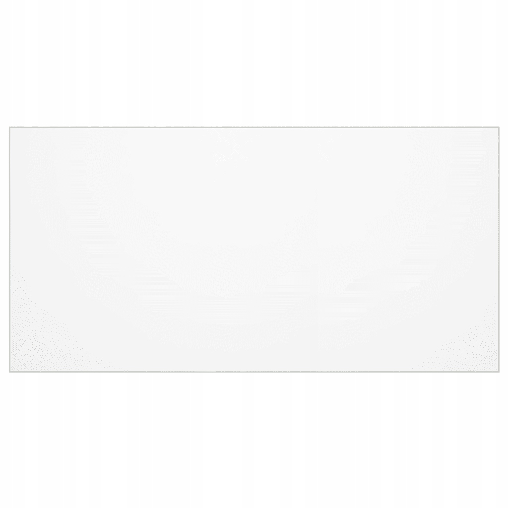 Obdélníková Ochranná Podložka z Pvc, průhledná, 120 x 60 cm, tloušťka 2 mm