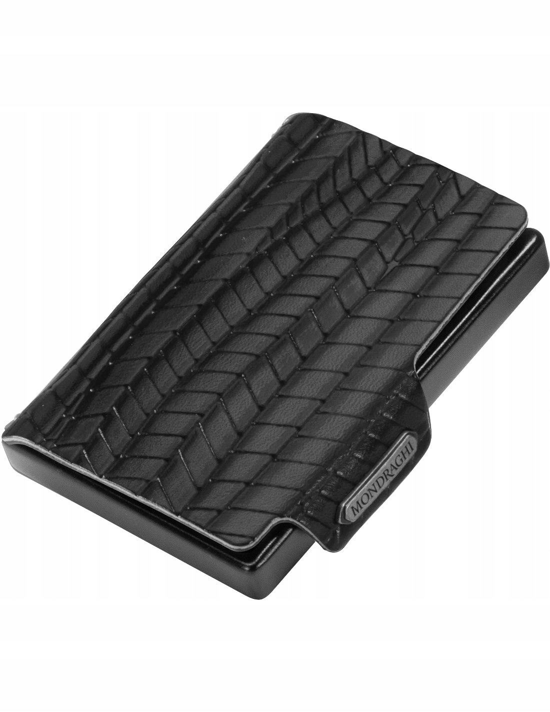 Mini peněženka Mondraghi Evolution Black na 9 karet a kapsou na mince