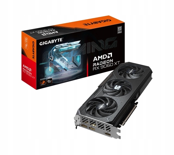 Karta graficzna Gigabyte Radeon Rx 9060 Xt Gaming 8GB GDDR6 128bit Fsr
