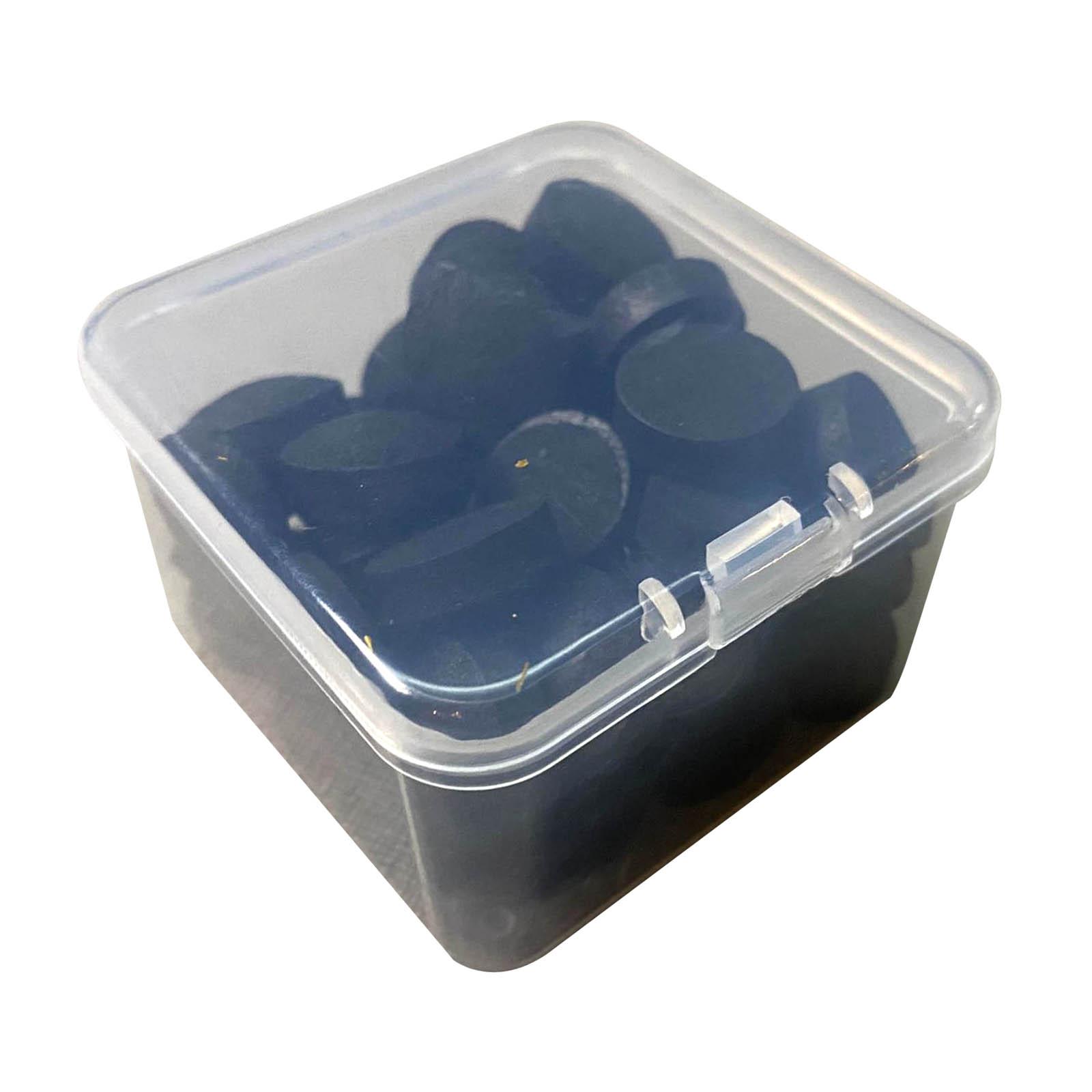 Set of 50 Soft Leather Snooker Cue Tips Billiard C Kod producenta SERENABLE-54065854