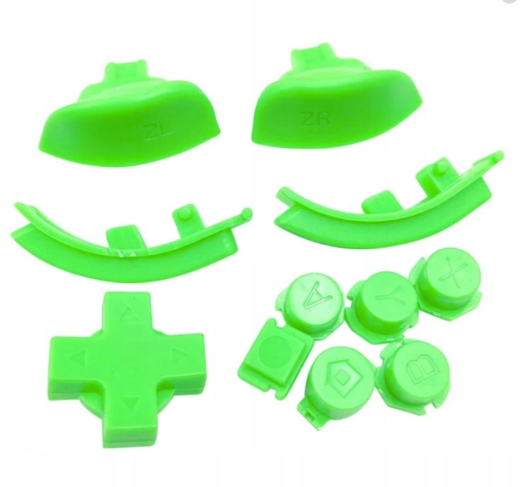 Zestaw przycisków przyciski ZL ZR RL D-pad do konsoli Switch Lite Zielone