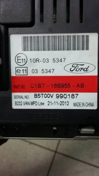 display C1BT-18B955-AB FORD FIESTA MK7
