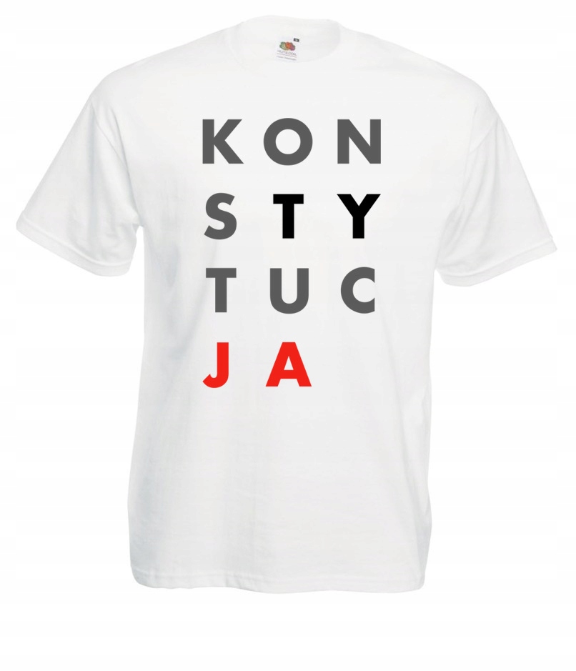 

Konstytucja T-shirt koszulka Różne Kolory L