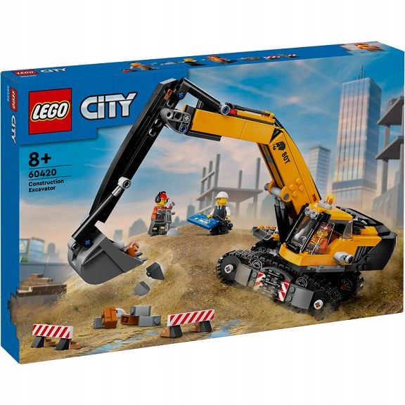 Lego City Žlutý bagr 60420
