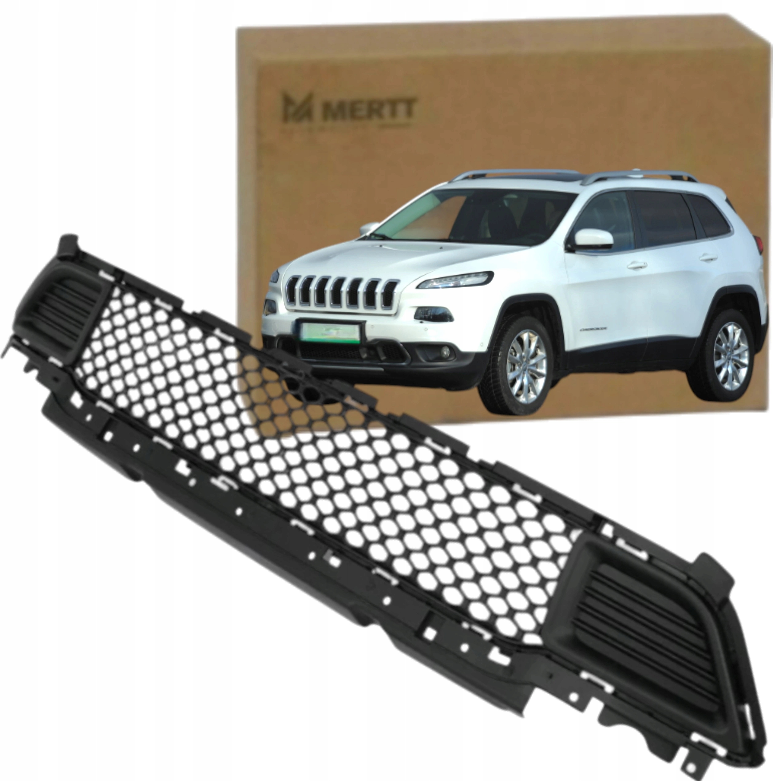 Středová atrapa Zderzaka jeep Cherokee Kl 18+ 68288044AB