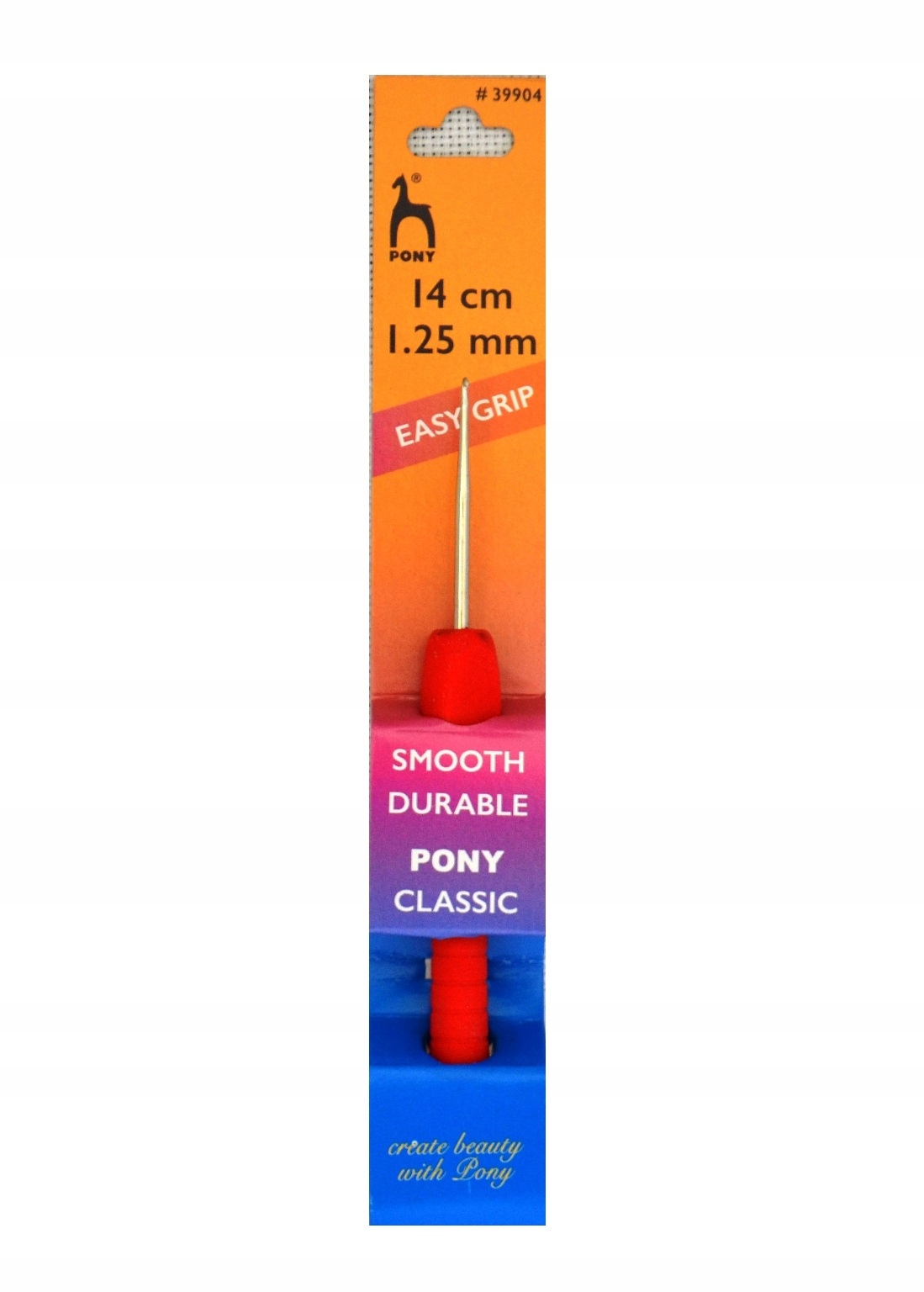 Szydełko z rączką Pony Easy Grip 1,25