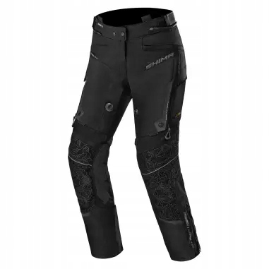 Dámske turistické motocyklové nohavice Shima Tracker Lady Black 3XL