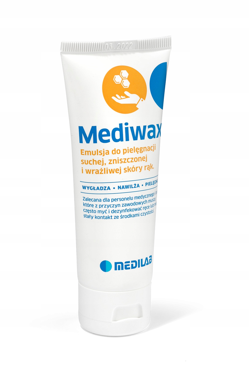 

Mediwax Krem do rąk na bazie wosku pszczelego 75ml