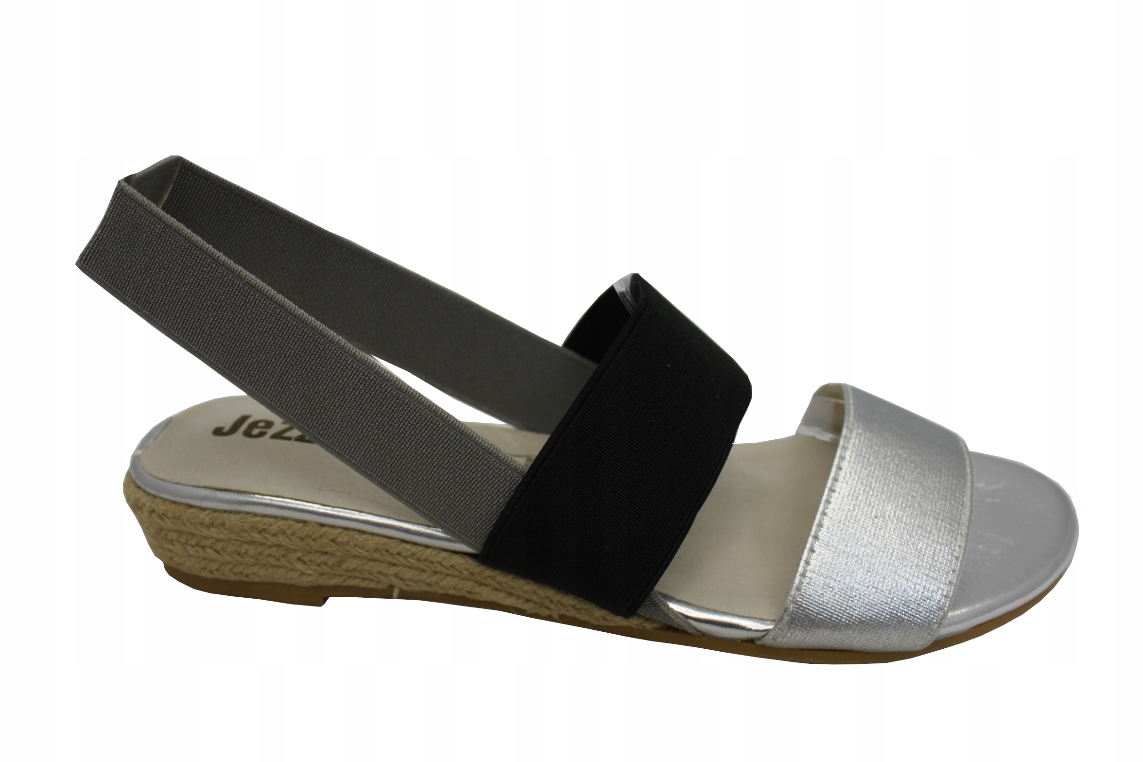 

Sandał damski Jezzi r srebrne 38