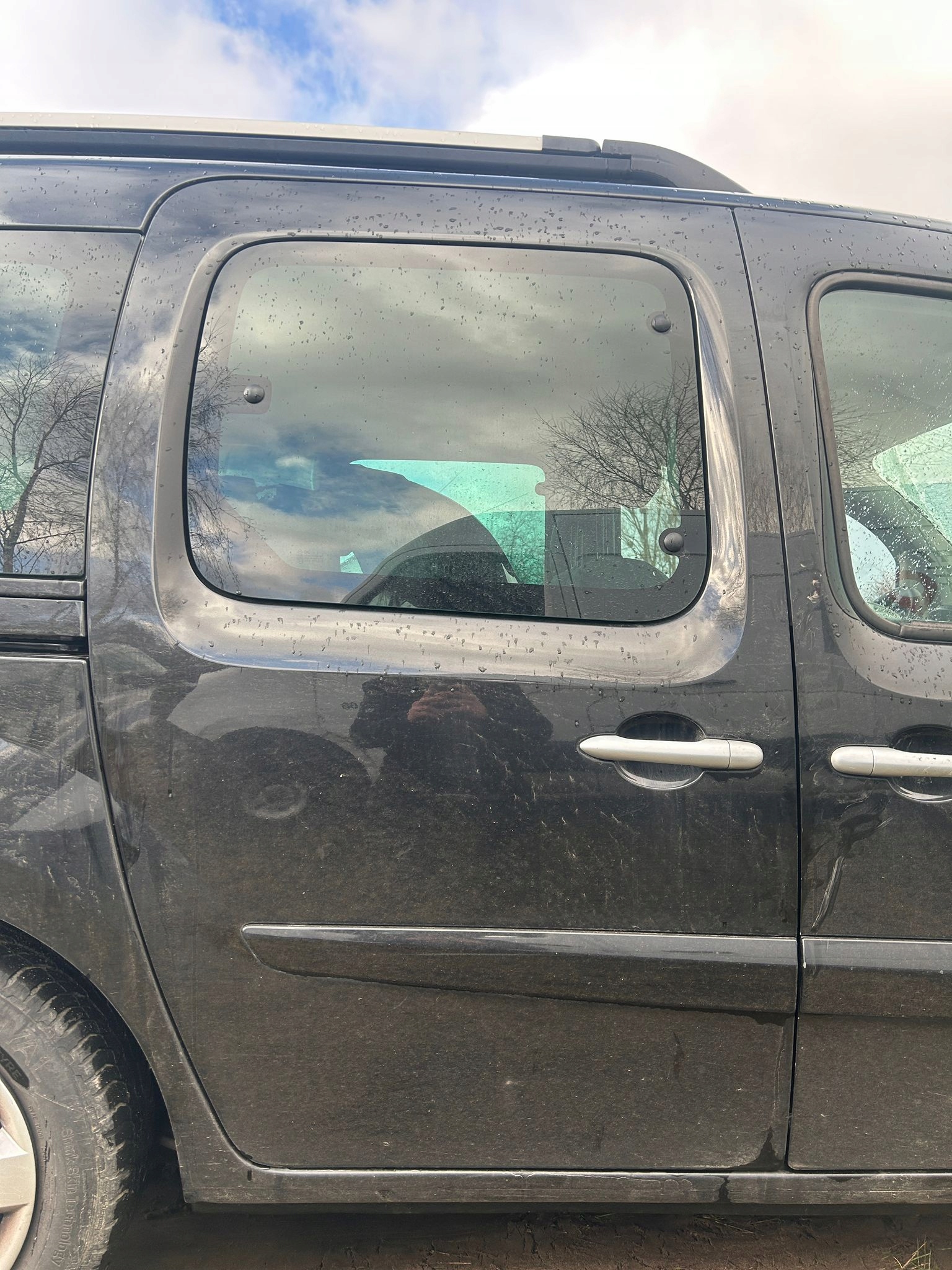 Renault Kangoo RJK Tür Hinten Rechts Door Porta Porte - Image 1