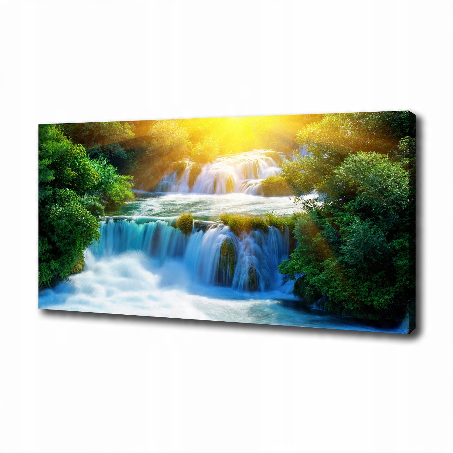 

Foto obraz na płótnie Wodospad Krka 100x50 cm