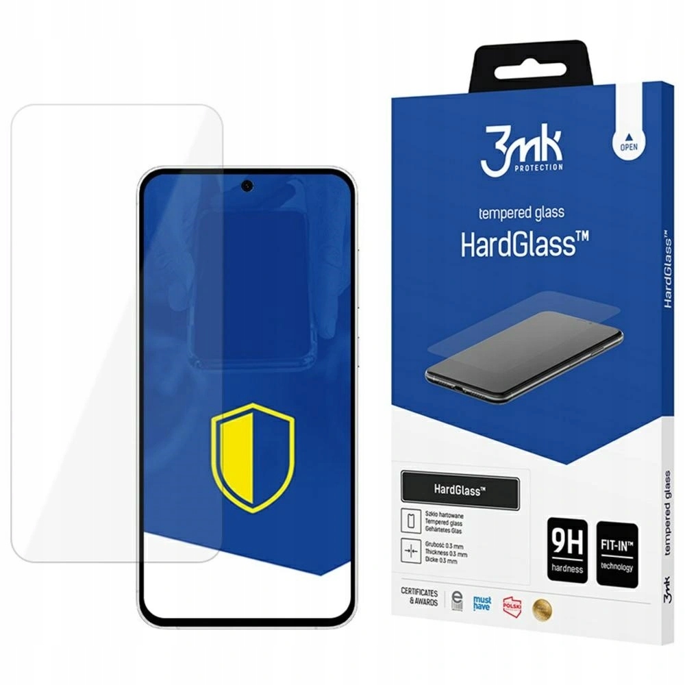 Szkło hartowane 3mk HardGlass na Samsung Galaxy S25 Fe 3mk Protection