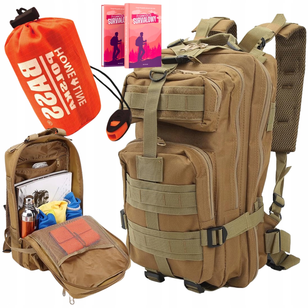 Gotowy Zestaw Survivalowy Wyjazdowy Chłopca Harcerza Zdobywcy