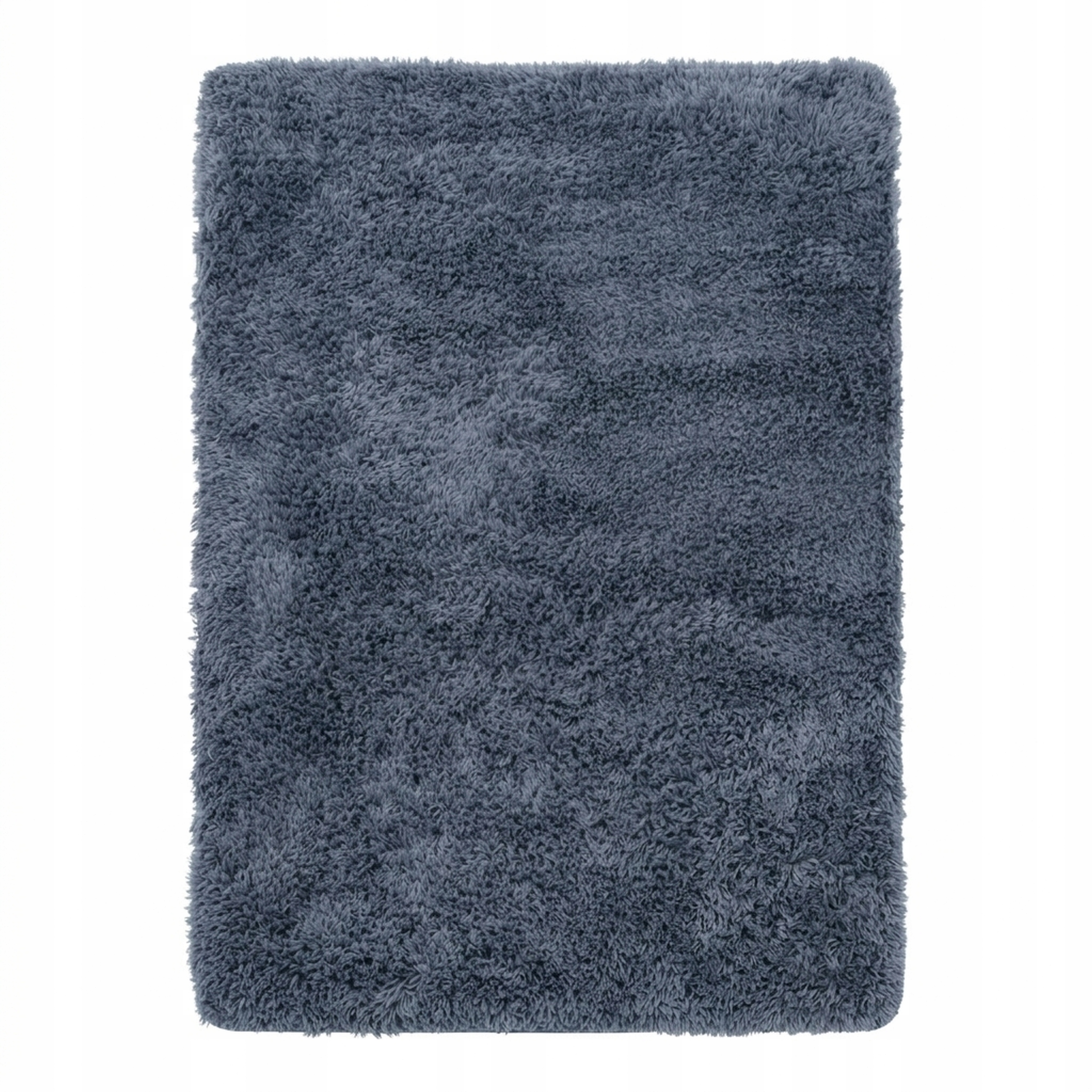 Koberec Shaggy 120X160 CM Tmavě Šedý Měkký Plyšový Protiskluzový Chlupatý