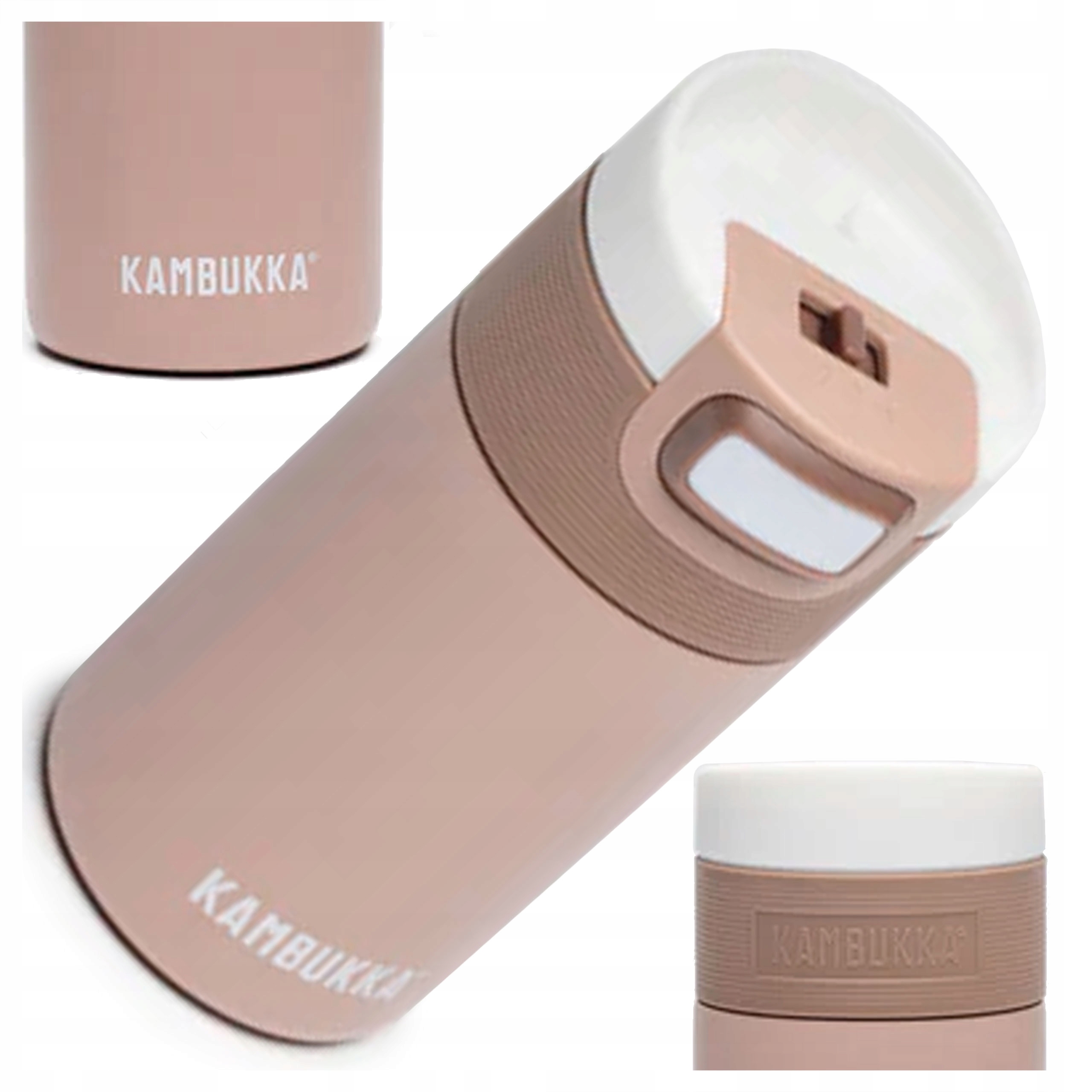 Mały Kubek Termiczny Kambukka Etna Cinnamon Podróżny Na Kawę Herbatę 300 ml