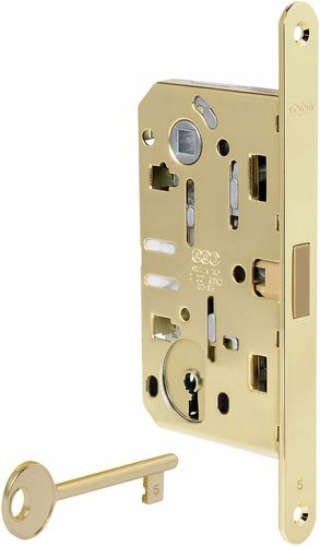 Magnetický zámek Polaris 90/60 na klíč Zlatý Agb