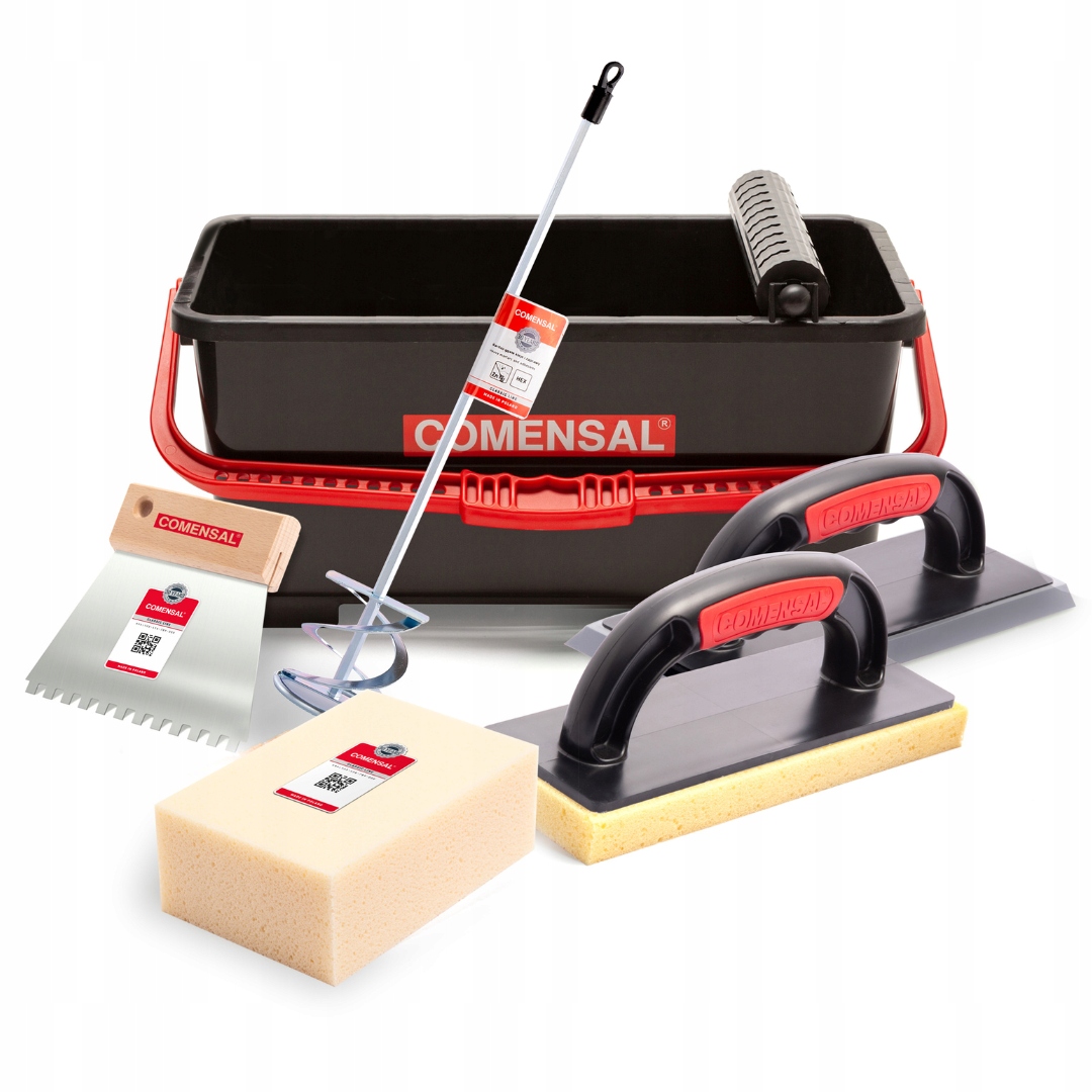 COMENSAL's глазурованное ведро M набор для затирки