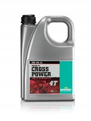 Motorex Motorový olej synt Cross Power 4T 5W40 4L